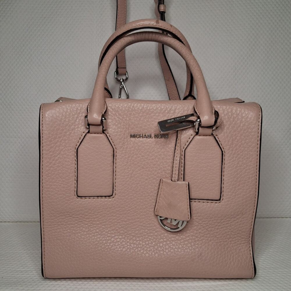 Michael Kors Selby Medium Crossbody Satchel Pink Ballet Bag Strap Included